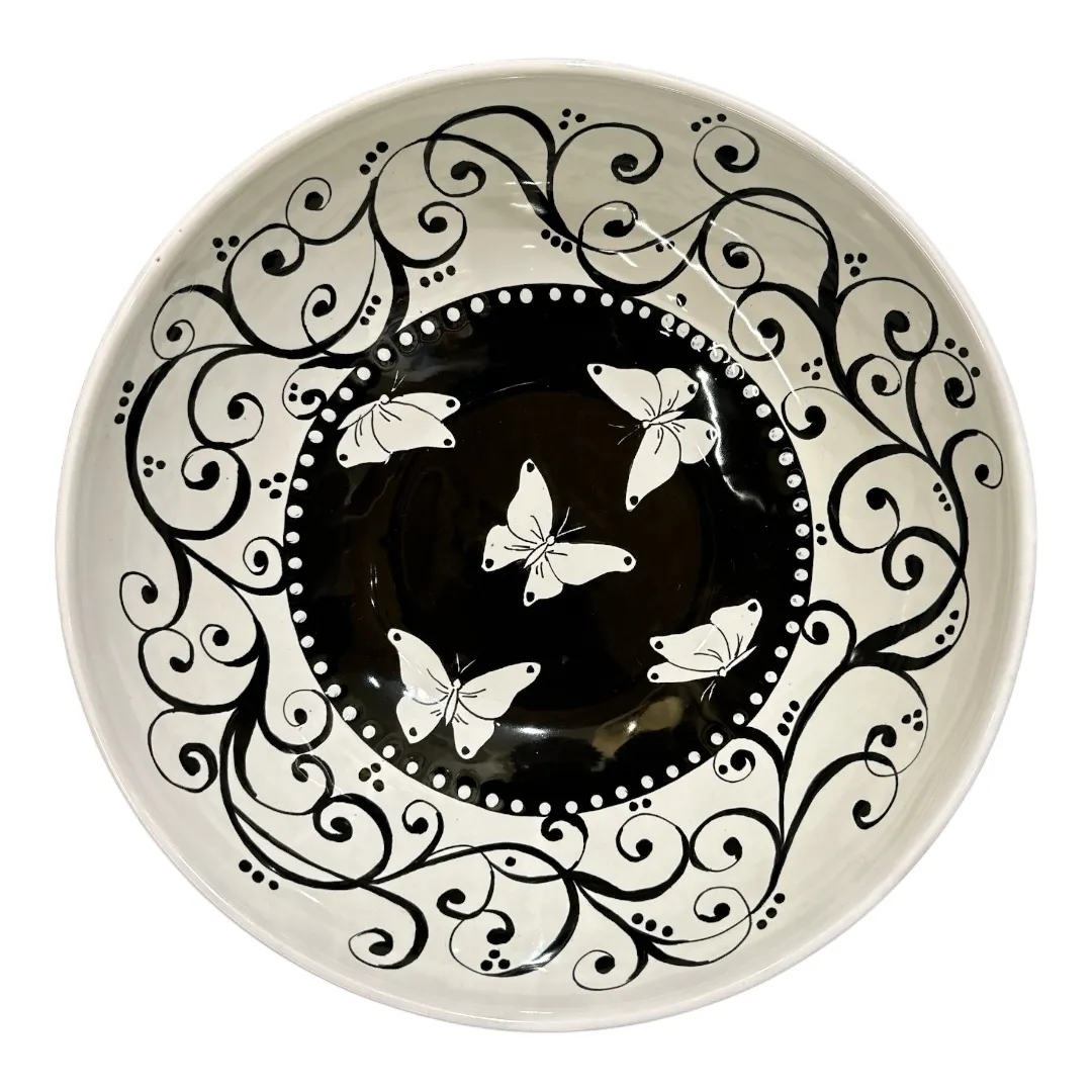 30 cm Bowl – L&L Collection 1 – Black and White
