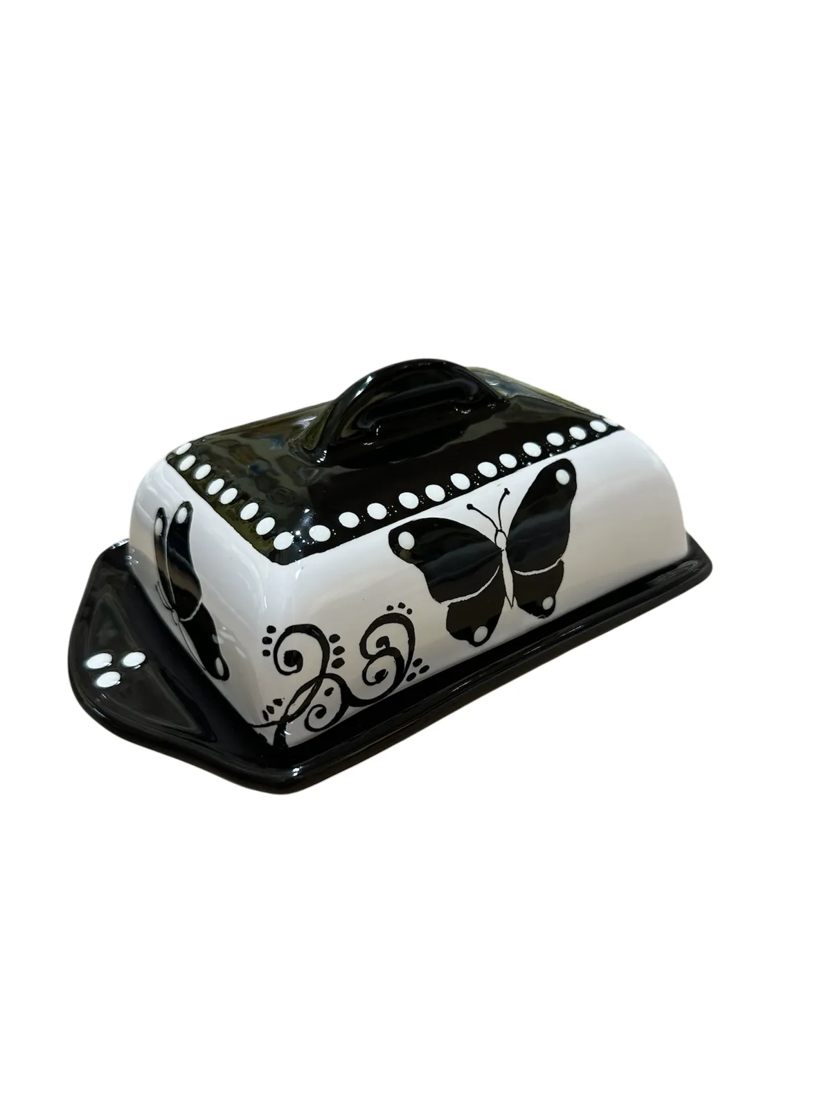 Burriera con Coperchio – Collezione L&L 2 - Black and White