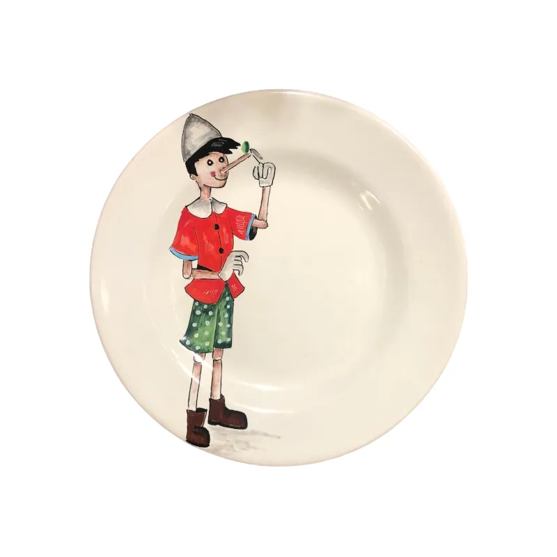 Piatto Dessert Diametro 22 cm – Pinocchio