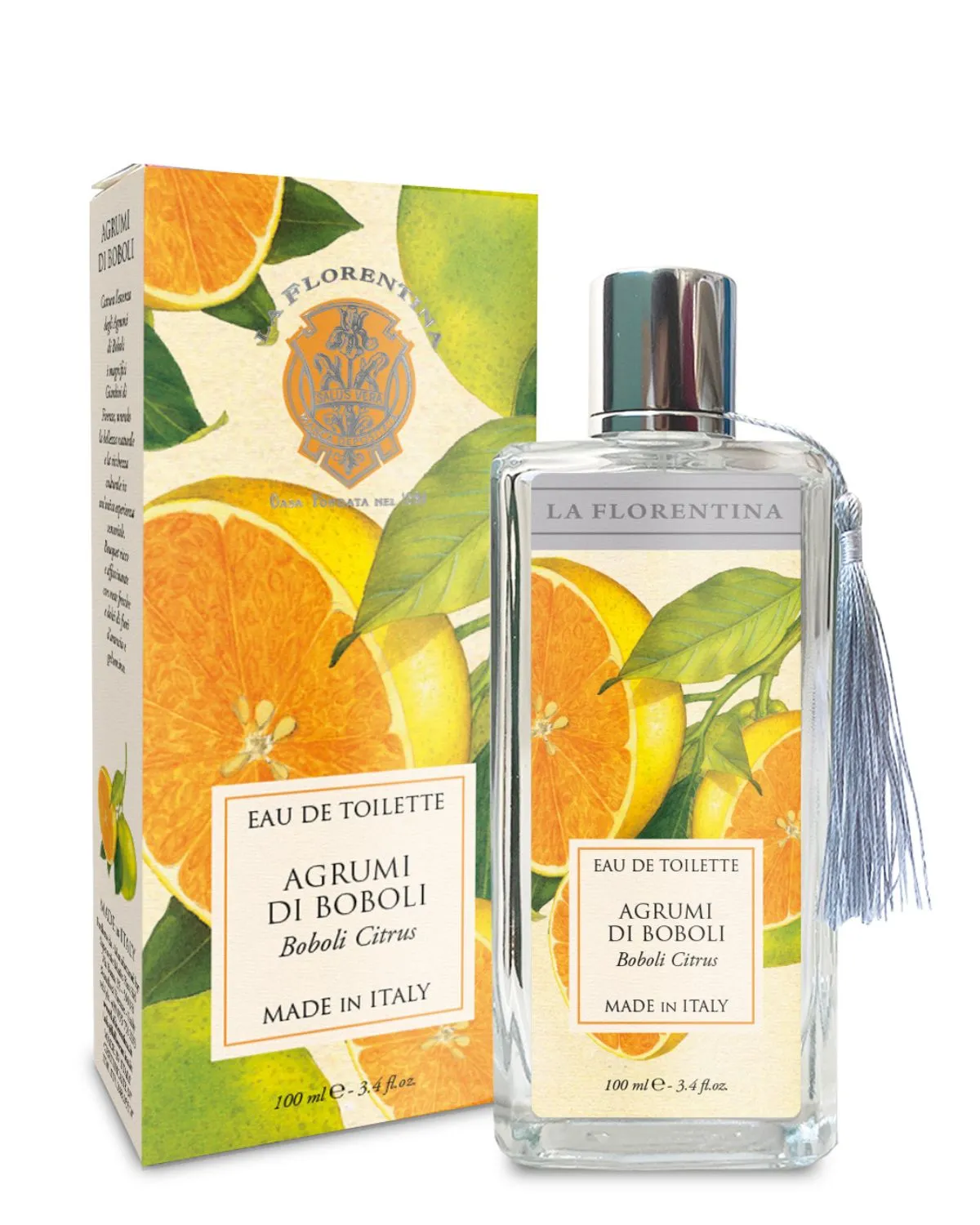 Eau De Toilette – Boboli Citrus – 100 ml 3.4 oz – La Florentina® Made in Florence