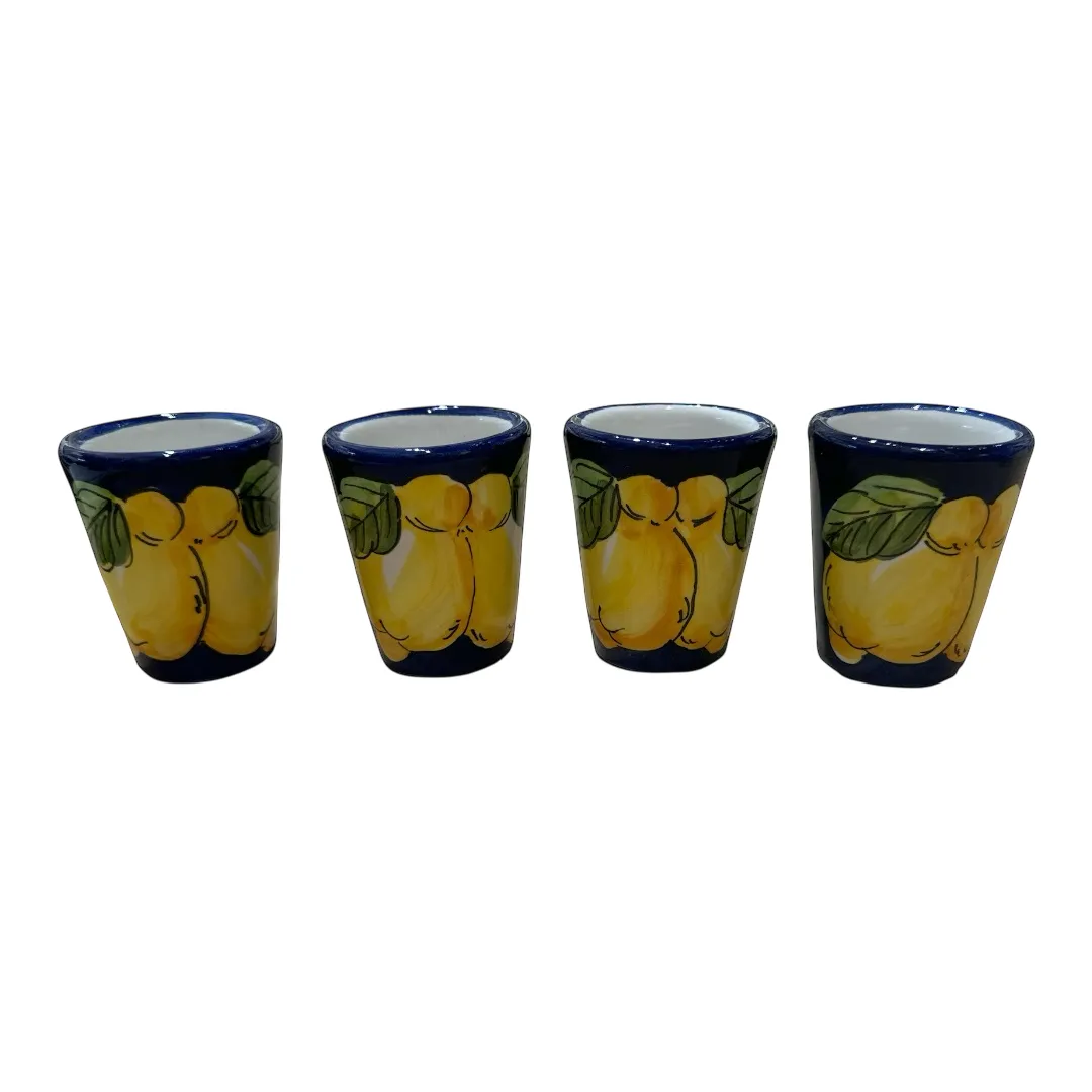 Set 4 Bicchierini Limoncello – Limone Toscana