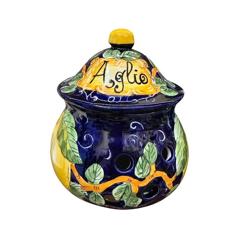 13 cm Garlic Keeper – Tuscan Lemon