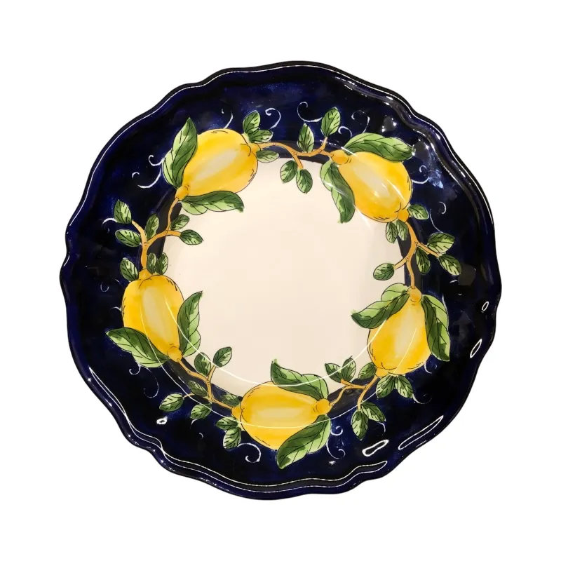 Piatto Scodella Diametro 26 cm – Limone Toscana