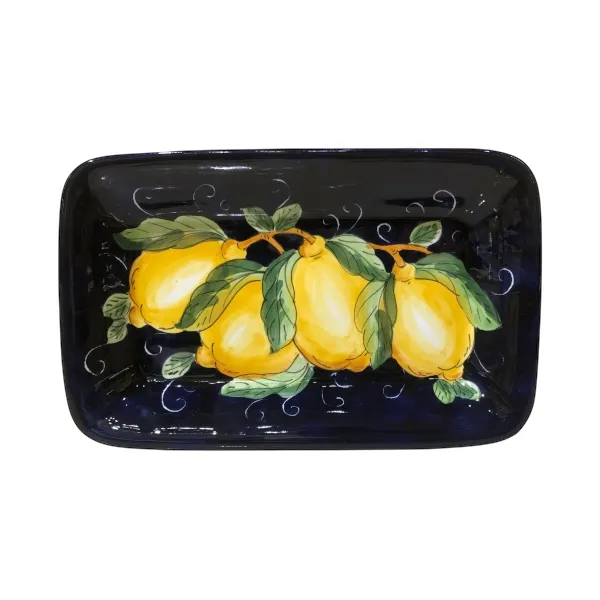 Rectangular Tray 25 × 16 cm – Tuscan Lemon