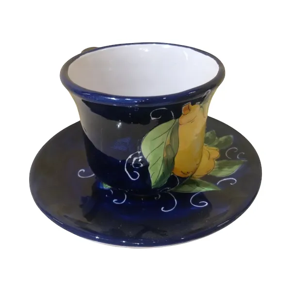 Tazza con Piattino – Limone Toscana