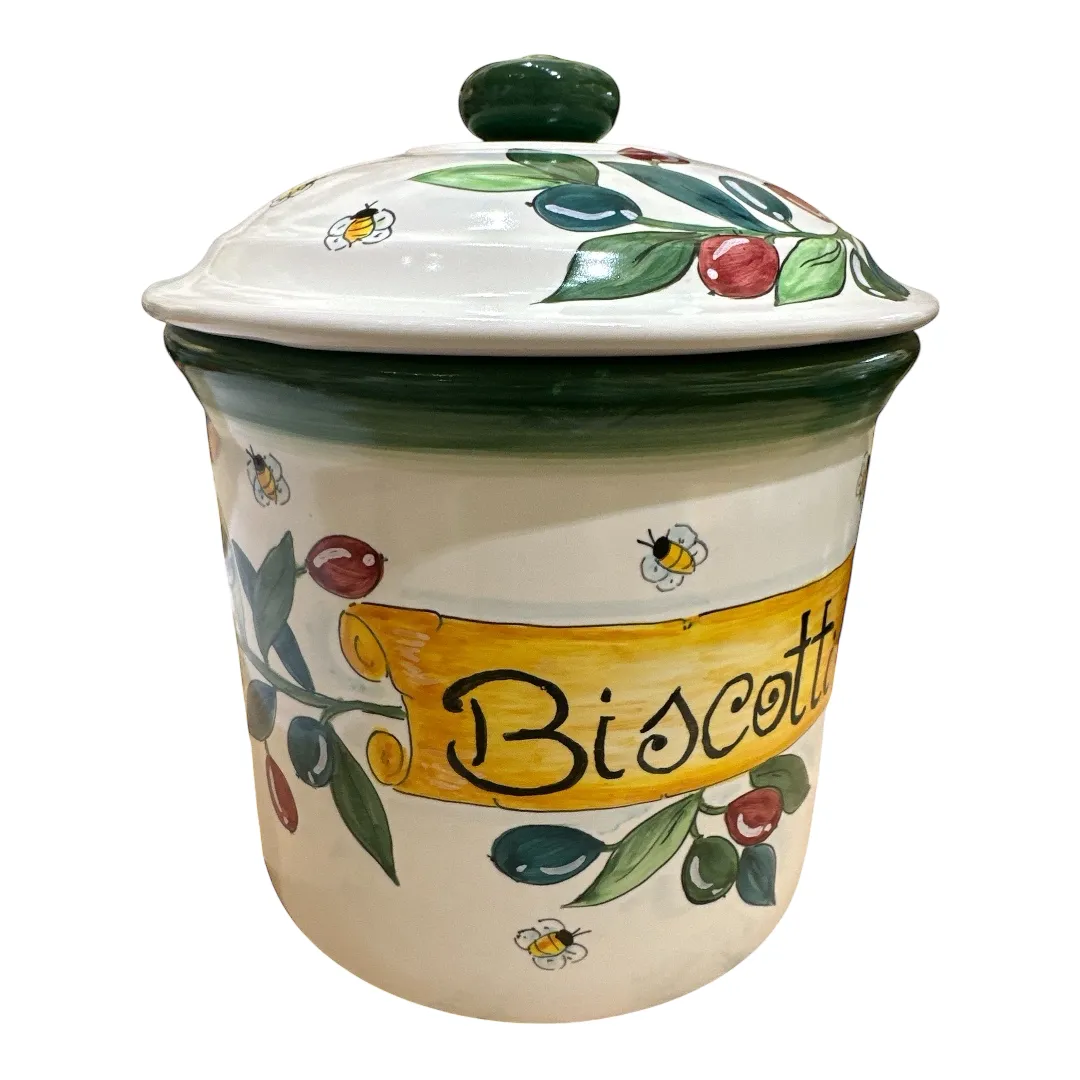 22 cm Cookie Jar – Olive