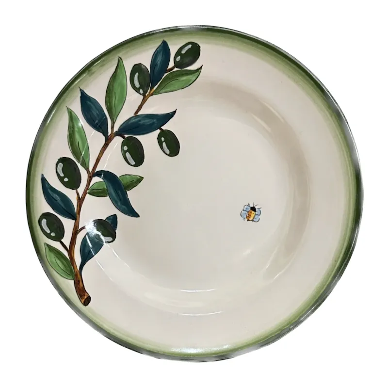 21 cm Dessert Plate – Olive
