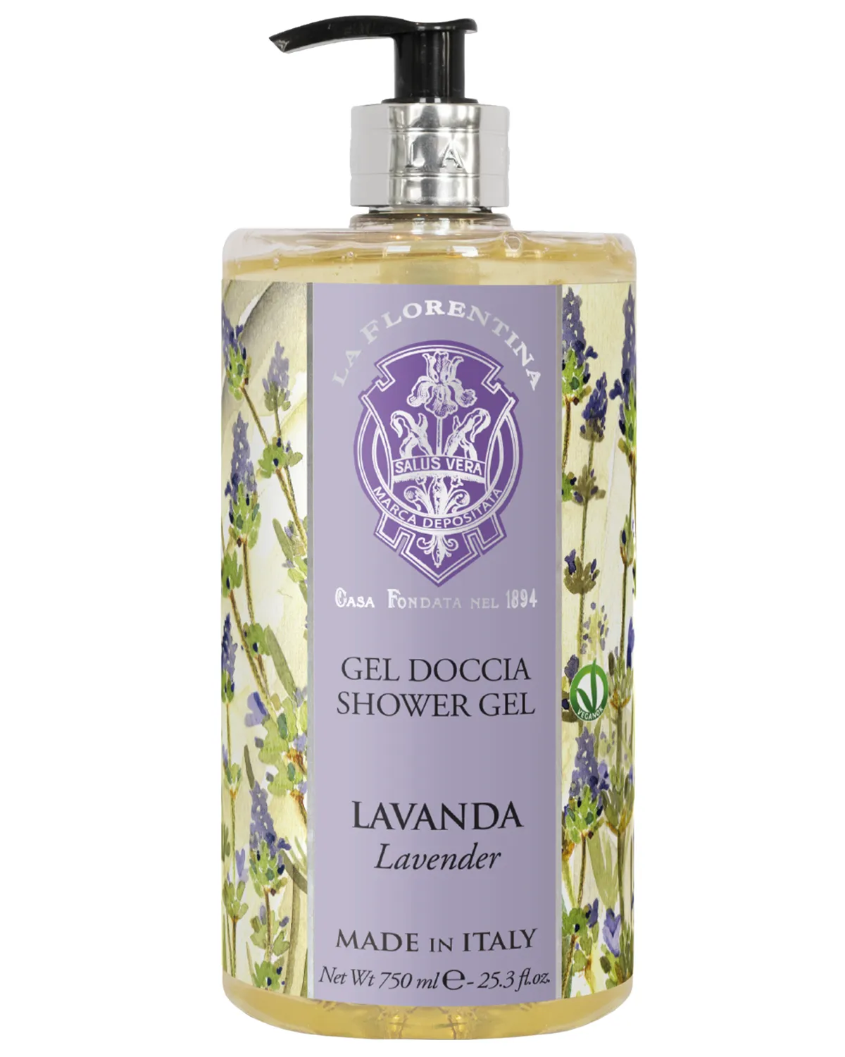 Gel Doccia 750 ml – Lavanda – La Florentina