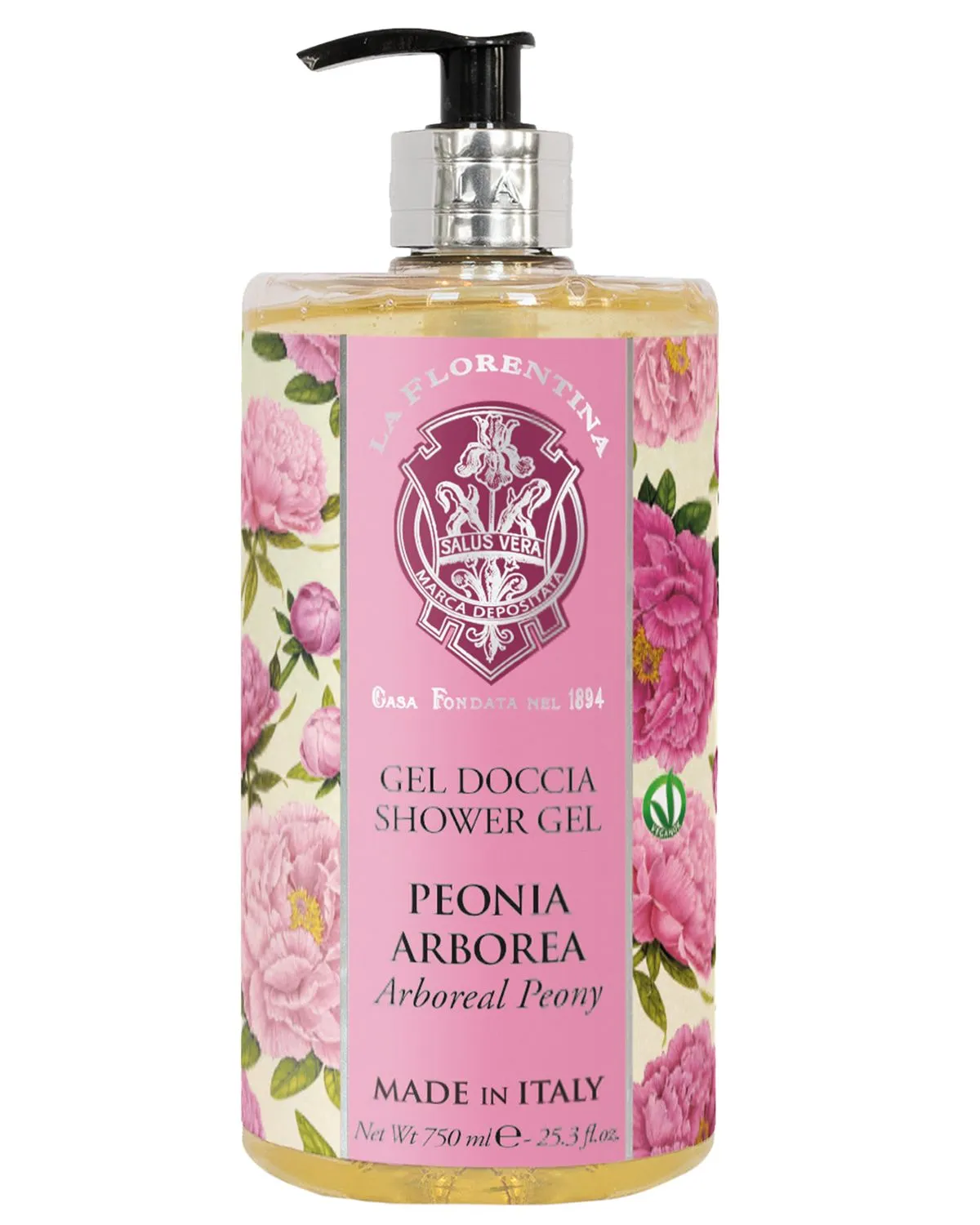 Gel Doccia 750 ml – Peonia Arborea – La Florentina