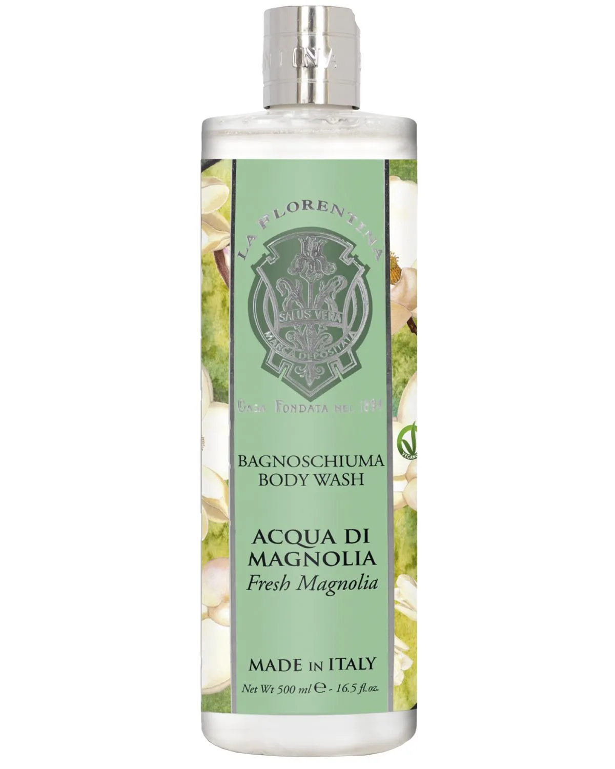 Bath Foam 500 ml – Fresh Magnolia – La Florentina