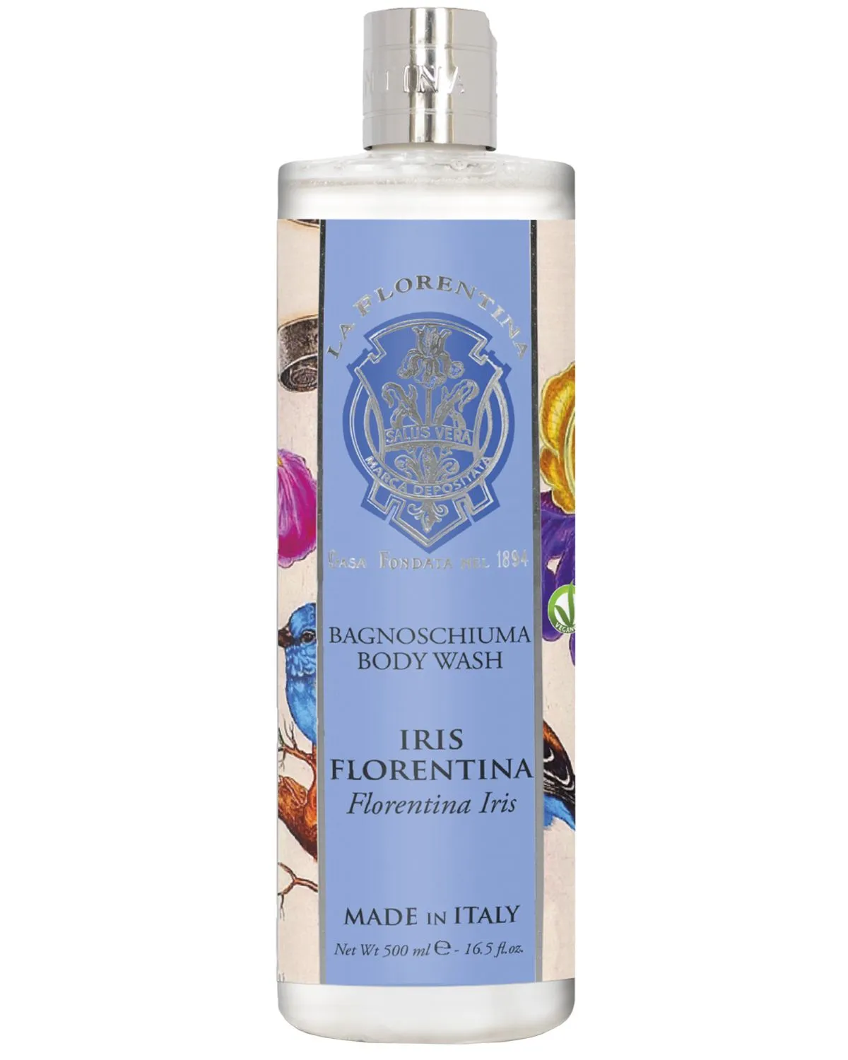 Bagnoschiuma 500 ml – Iris Florentina – La Florentina