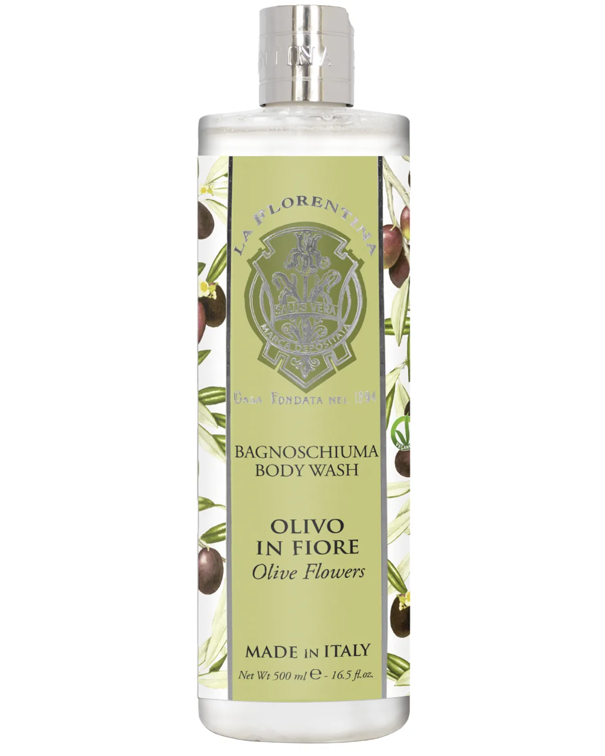 Bath Foam 500 ml – Olive Flowers – La Florentina