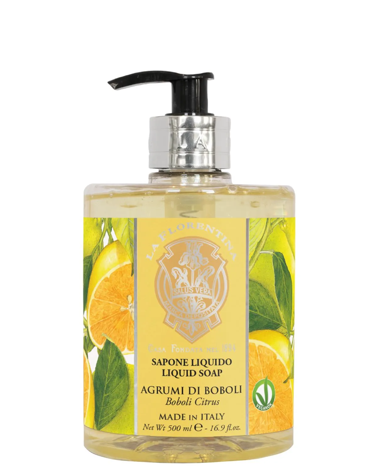 Liquid Soap 500 ml – Boboli Citrus – La Florentina