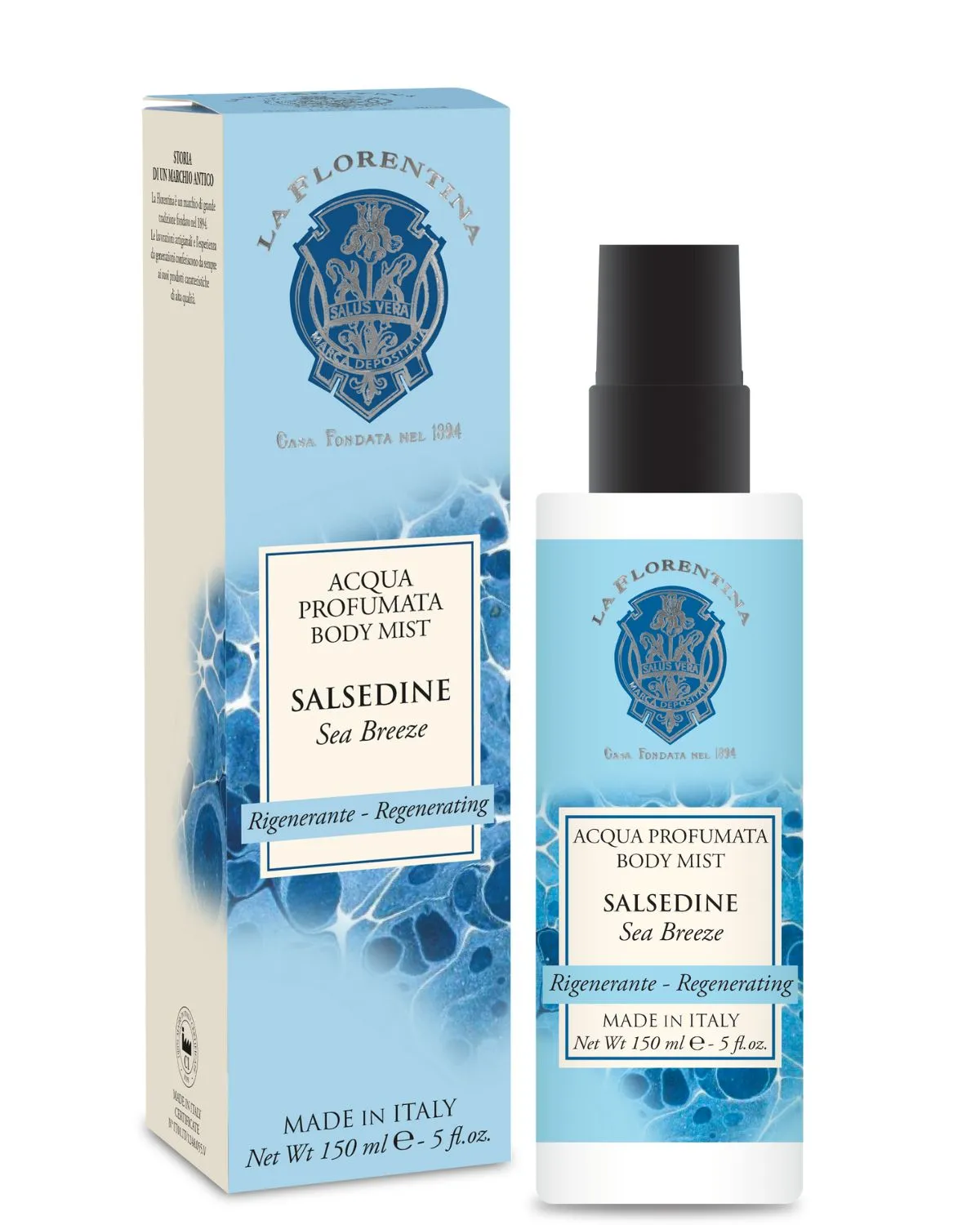 Body Mist 150 ml – Sea Breeze – La Florentina