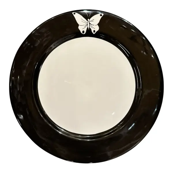 Sottopiatto Diametro 31 cm – Collezione L&L 4 – Black and White