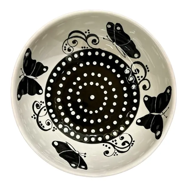 Ciotola Diametro 20 cm – Collezione L&L 2 – Black and White
