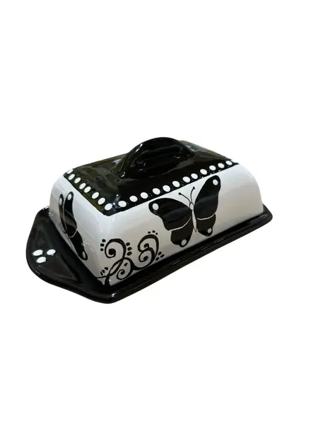 Burriera con Coperchio – Collezione L&L 2 - Black and White