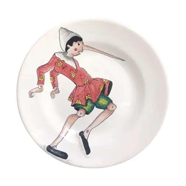 Piatto Dessert Diametro 22 cm – Pinocchio