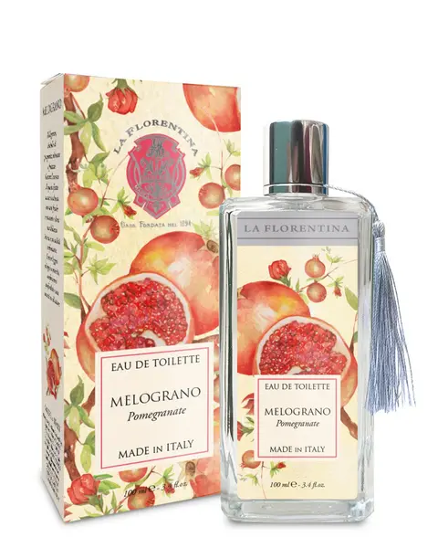 Eau De Toilette – Melograno – 100ml 3,4oz – La Florentina® Made in Florence