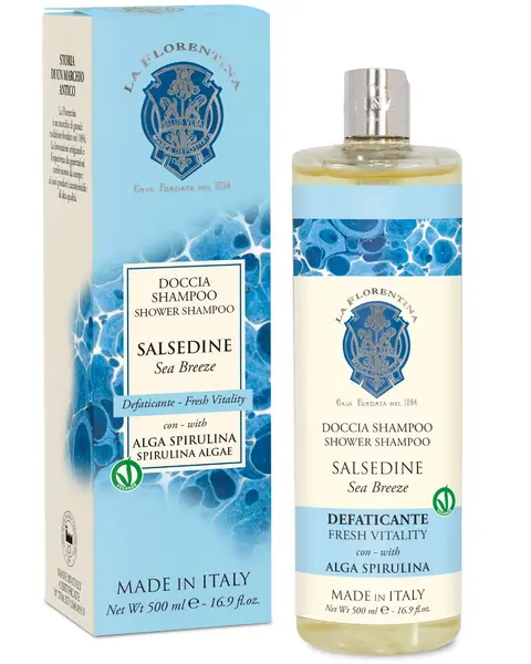 Doccia Shampoo 500 ml – Salsedine – La Florentina Made in Italy
