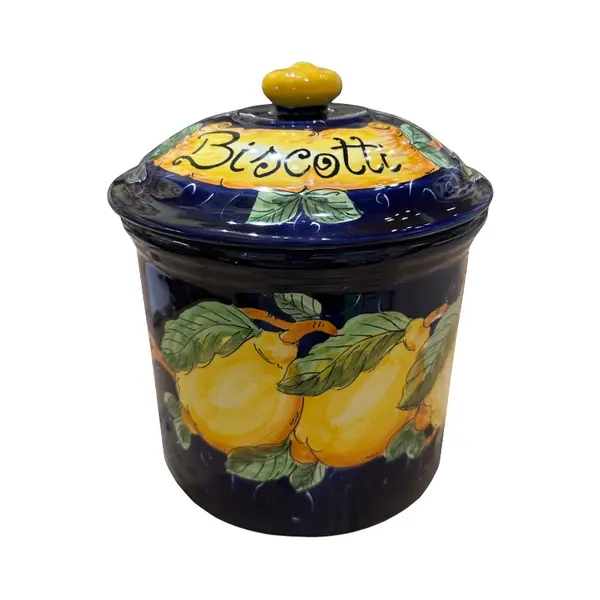 22 cm Cookie Jar – Tuscan Lemon