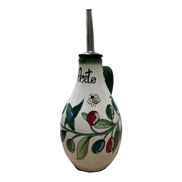 16 cm Vinegar Bottle – Olive