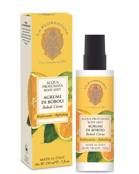 Acqua Profumata Corpo 150ml – Agrumi di Boboli – La Florentina