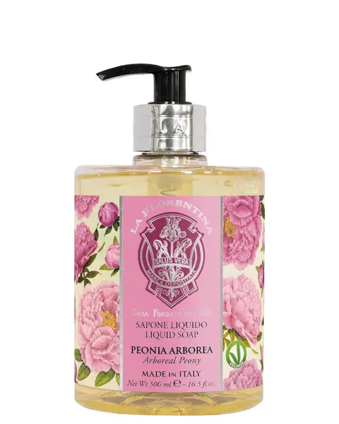 Sapone Liquido 500 ml – Peonia Arborea – La Florentina