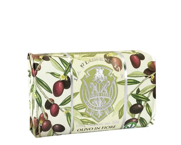Saponetta Incartata 200 gr – Olivo in Fiore – La Florentina