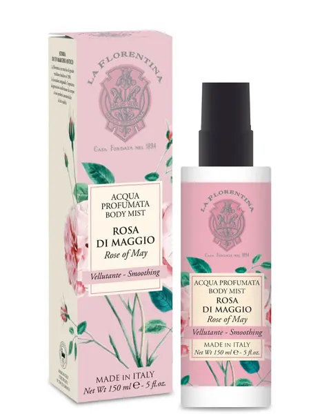 Acqua Profumata Corpo 150ml – Rosa di Maggio – La Florentina