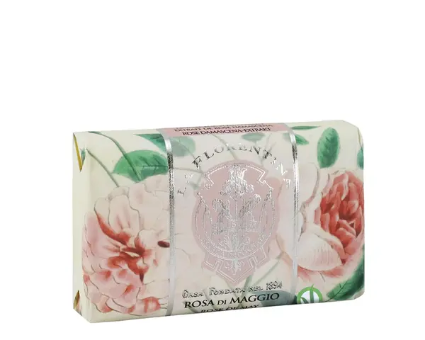 Saponetta Incartata 200 gr – Rosa di Maggio – La Florentina