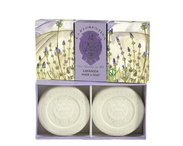 Box 2 Saponette 115gr – Lavanda – La Florentina